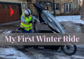 My First Winter Cargo Bike Ride